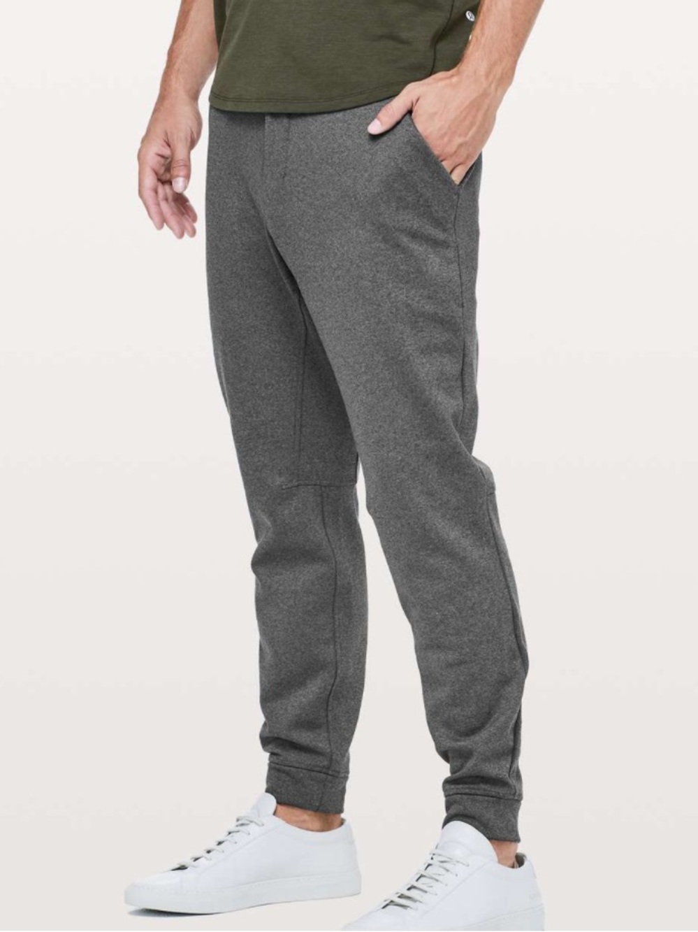 Lululemon City Sweat Joggers Thermo 29" Heathered Coal
